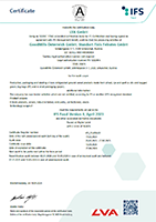IFS-Zertifikat Fini´s Feinstes – EN
