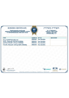 Kosher-Zertifikat Fini’s Feinstes Mühle – EN (pdf)